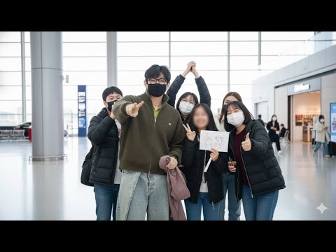 Видео: Вышло новое видео Тэхёна из аэропорта — направляемся в Лос-Анджелес!