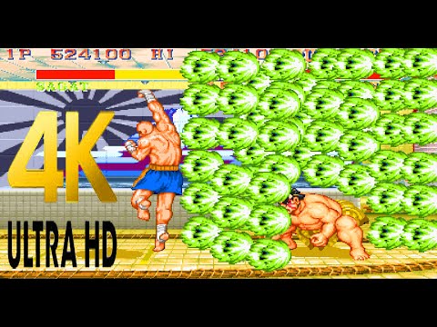 Видео: Сагат против Тигра!? Битва за отключение питания⚡Street Fighter II Super Green (1992)