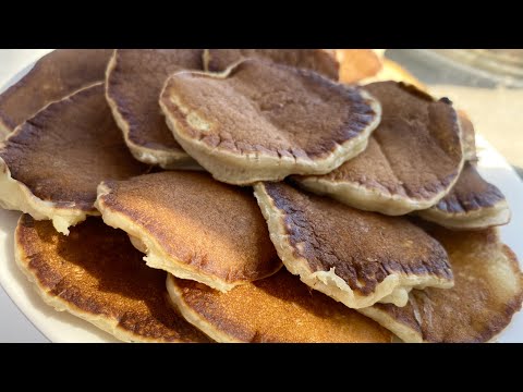 Видео: Банановый панкейки. Банан қосылған панкейктер