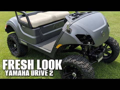 Видео: Модернизация кузова и аккумулятора гольф-кара Yamaha Drive2!