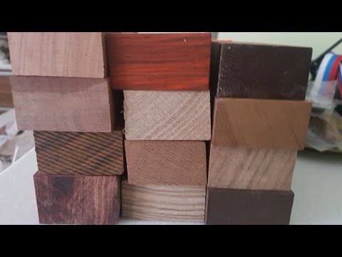 Видео: Экзотическая древесина для рукояти НОЖА