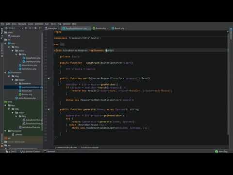 Видео: PSR-7 фреймворк 3/7: Middleware и Pipeline
