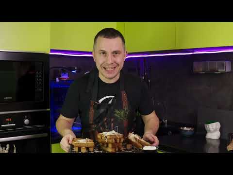 Видео: Гренки с чесноком - вкусно, просто и быстро!