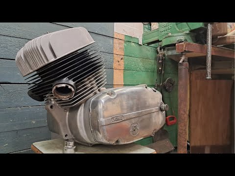 Видео: Собираю Двигатель JAWA 634 | Чёрный Вигвам