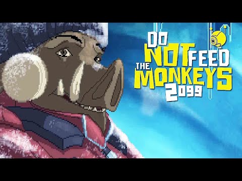 Видео: Do Not Feed the Monkeys 2099 ➤Прохождение #3 ➤ ПРИМАТ В БЕДЕ .