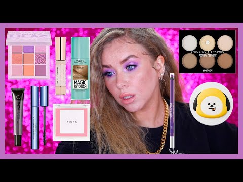 Видео: Всё лицо ПЕРВЫХ ВПЕЧАТЛЕНИЙ I Huda Beauty, Oriflame, Revolution