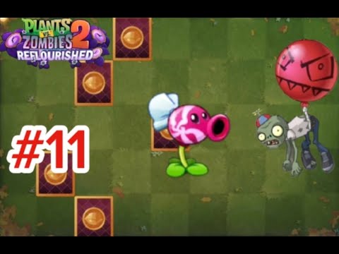 Видео: Конфетный горохострел - новое растение! Plants vs zombies 2 Reflourished #11