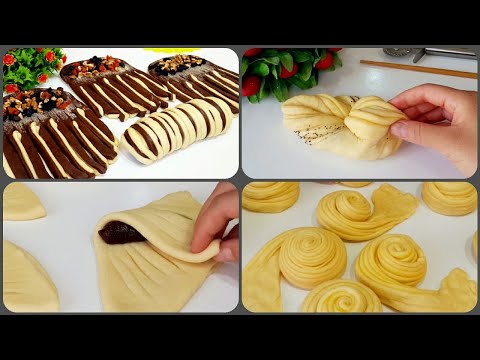 Видео: ТОП-4 КРАСИВЫЕ БУЛОЧКИ/ ВКУСНЫЕ ВОЗДУШНЫЕ БУЛОЧКИ НА КАНАЛЕ MAZZALI OSHXONA/ РЕЦЕПТЫ КУЛИНАРИЯ