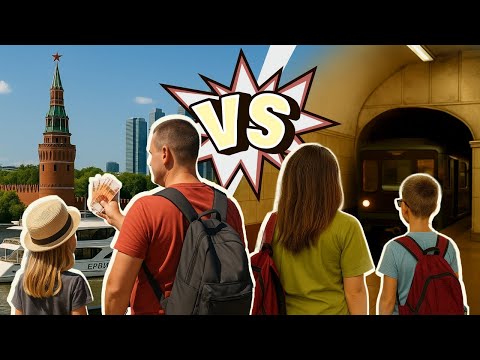 Видео: Москва на контрасте: бомж-тур или VIP-трип? Проверили оба варианта!