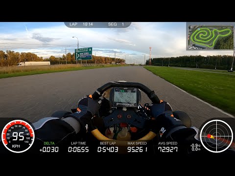 Видео: Картодром лидер. Первый раз на Rotax DD2