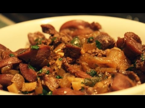 Видео: Куриные потроха-пальчики оближешь!