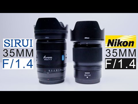 Видео: Nikon 35MM F/1.4 против Sirui 35MM F/1.4 | Лучшее фокусное расстояние для объективов 35 мм | Niko...