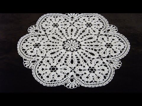 Видео: БРЮГГСКОЕ КРУЖЕВО: КРАСИВАЯ САЛФЕТКА. ЧАСТЬ 5