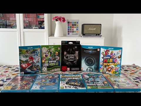 Видео: Моя коллекция игр на Nintendo Wii U ( 2 часть )