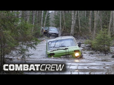 Видео: Нива, Фронтера и Уаз. Маршрут к менту!