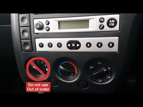Видео: КАК ПОЧИНИТЬ СЛОМАННЫЙ ВЕНТИЛЯТОР ОТОПИТЕЛЯ НА FORD FIESTA MK6 2004 ГОДА