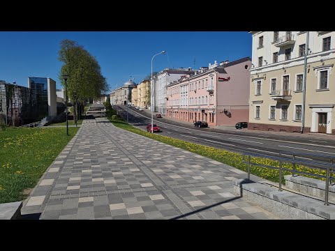 Видео: Прогулка по утреннему Минску // Беларусь Минск.