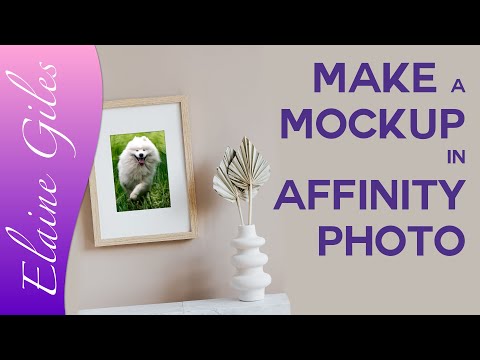 Видео: Создайте макет в Affinity Photo
