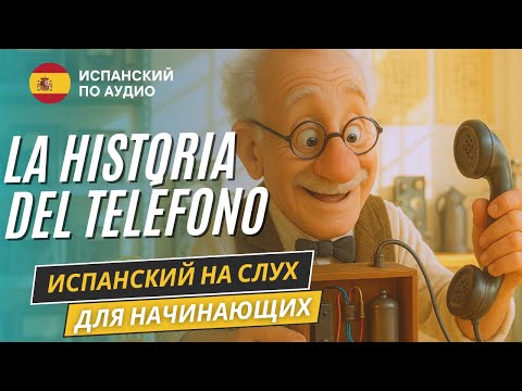 Видео: Рассказ на испанском для начинающих "Изобретение телефона" (A2)