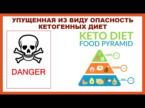 Видео: УПУЩЕННАЯ ИЗ ВИДУ ОПАСНОСТЬ КЕТОГЕННЫХ ДИЕТ
