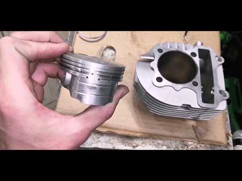 Видео: Ремонт ЦПГ 170, расточка цилиндра для теплового зазора 157QMJ