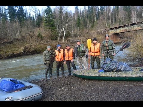 Видео: Сплав  р.Кара-Чумыш-р.Чумыш-с.Костёнково 75км май 2016