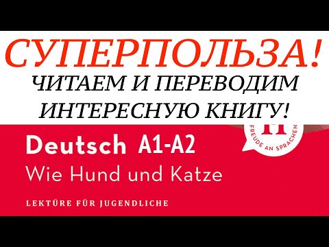 Видео: НЕМЕЦКИЙ А2. ЧТЕНИЕ, ПЕРВОД, РАЗБОР. Слова и грамматика. Deutsch. A1-A2 - тексты, рассказы. Беккер.