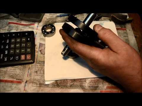 Видео: Регулировка посадки подшипников на цапфу коленвала  В50М