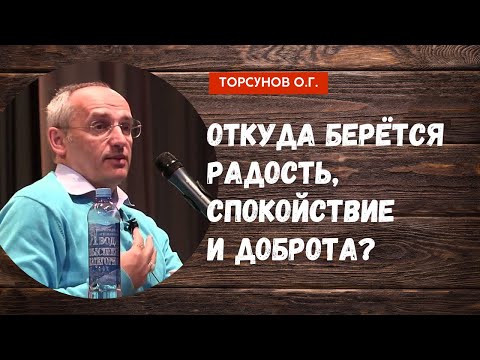 Видео: Откуда берётся радость, спокойствие и доброта? Торсунов лекции