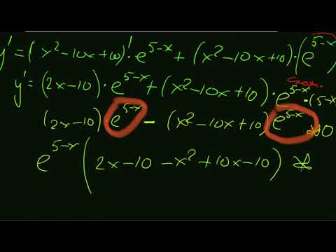 Видео: 12 Найдите точку максимума функции с e в степени