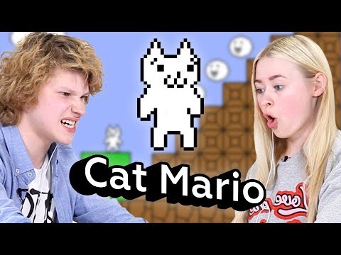 Видео: Реакции подростков на Cat Mario