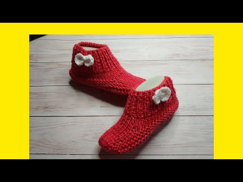 Видео: ‼️Детские следки простым способом 🤗(19-20см)