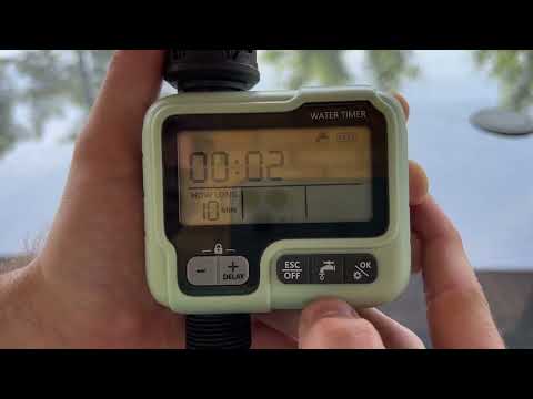 Видео: Таймер полива цифровой садовый с дисплеем