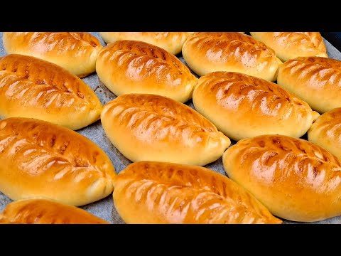 Видео: Пирожки с капустой в духовке. Рецепт теста и начинки для пирожков.