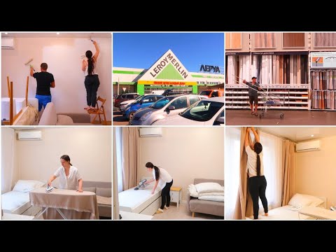 Видео: ПЕРЕСТАНОВКА И РЕМОНТ В КОМНАТЕ 🏡 ВКУСНЫЕ РЕЦЕПТЫ 🧽УБОРКА ПОСЛЕ РЕМОНТА