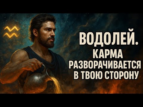 Видео: Водолей. Всё, что ты сделал с добром, возвращается — и теперь судьба на твоей стороне. Гороскоп 2025