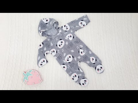 Видео: Как сшить комбинезон для малыша.