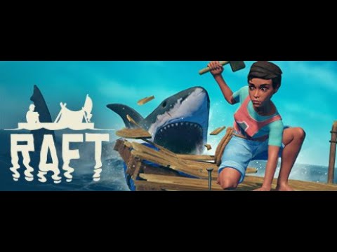 Видео: Сделал приёмник?Чуть не съела акула в Raft