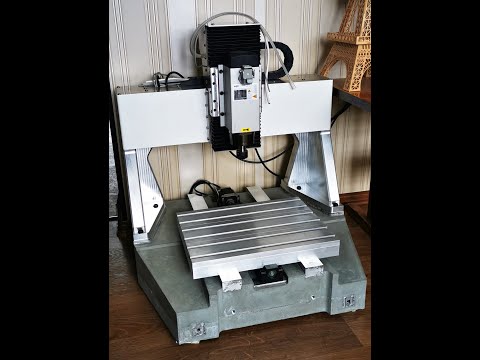 Видео: Изготовление станины ЧПУ из бетона