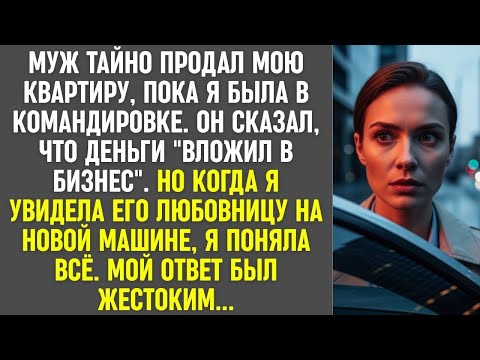 Видео: Муж продал мою квартиру и купил любовнице машину, но мой ответ оказался для них жестоким