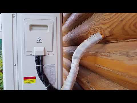 Видео: Отопление дома тепловым насосом в межсезонье.