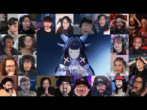Видео: Реакция на Genshin Impact Mashup | Песня Неба Луны Тизер: Лунная баллада ночи【3】