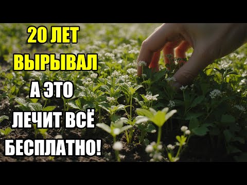 Видео: Этот бурьян — настоящая аптека под ногами! Лечит сердце, суставы и омолаживает кожу!