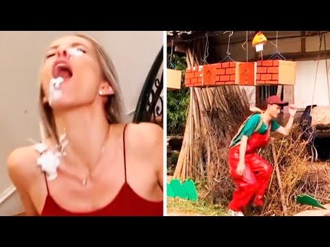 Видео: Популярное из Тик Ток: мы развлекались как могли (109 часть)