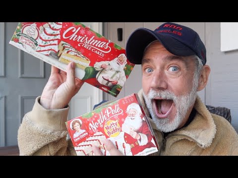 Видео: Рождество от малышки Дебби уже здесь! Давайте попробуем рождественские угощения!