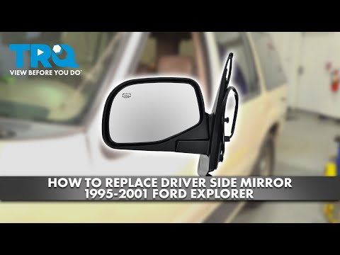 Видео: Как заменить зеркало со стороны водителя на Ford Explorer 1995-2001