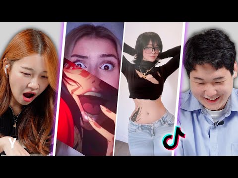 Видео: корейцы реагируют на косплей TikTok | Y