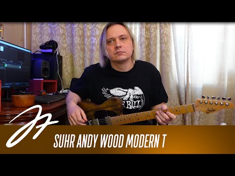 Видео: Обзор на диване - Suhr Andy Wood Modern T