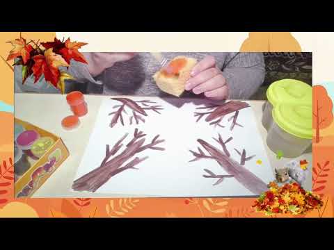 Видео: Малювання "Осінь" (Ольга Рибчинська)
