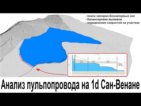 Видео: SSA: Гидродинамический анализ пульпопровода.